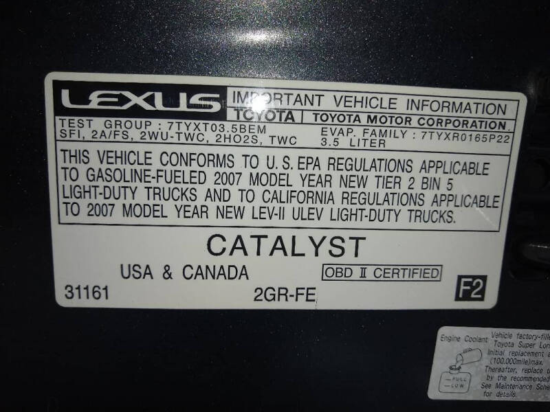2007 Lexus RX 350