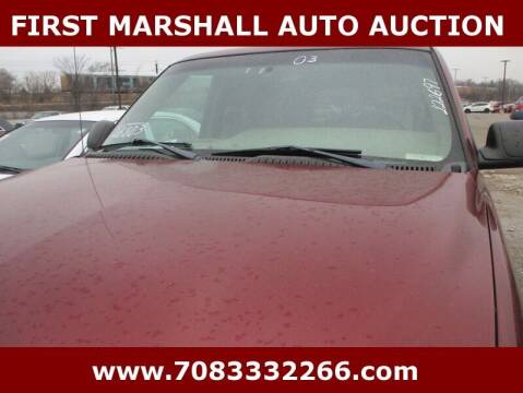 2003 Chevrolet Tahoe for sale at First Marshall Auto Auction in Harvey IL