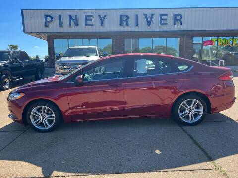 2018 Ford Fusion Hybrid for sale at Piney River Ford in Houston MO