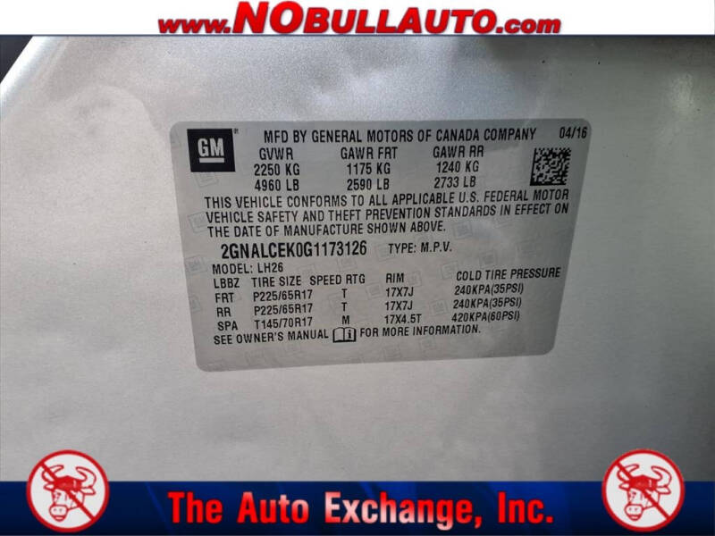 2016 Chevrolet Equinox LT