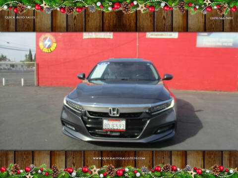 2018 Honda Accord for sale at Quick Auto Sales in Ceres CA