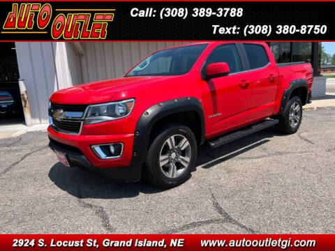 2018 Chevrolet Colorado for sale at Auto Outlet in Grand Island NE