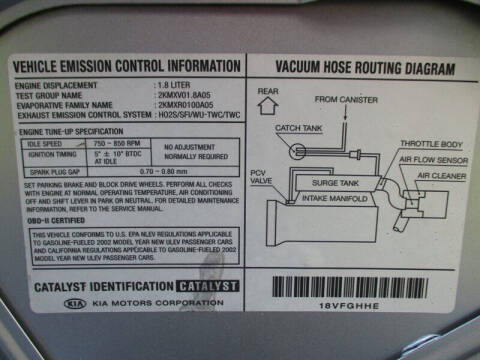 2002 Kia Spectra GSX