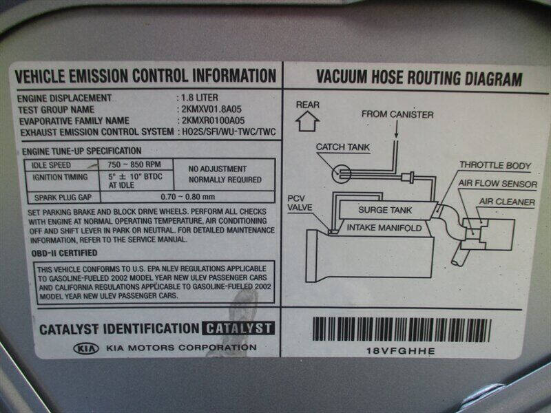 2002 Kia Spectra GSX