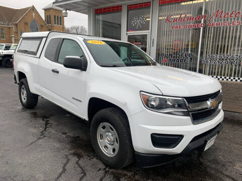 2016 Chevrolet Colorado for sale at KUHLMAN MOTORS in Maquoketa IA
