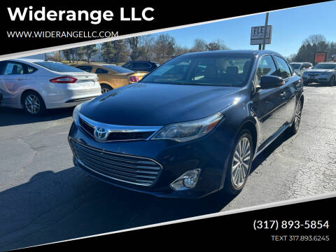 2014 Toyota Avalon Hybrid for sale at Widerange LLC in Greenwood IN