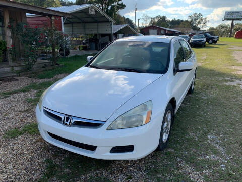 2007 Honda Accord for sale at E&E Motors in Hattiesburg MS