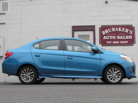 2019 Mitsubishi Mirage G4 for sale at Brubakers Auto Sales in Myerstown PA