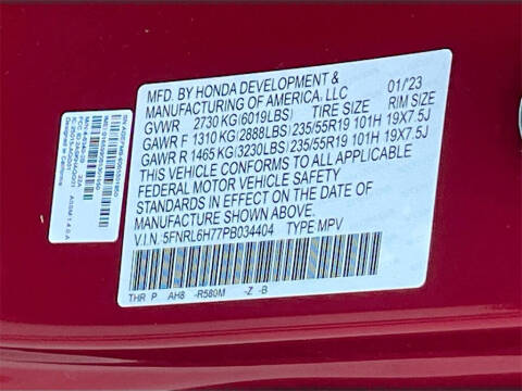 2023 Honda Odyssey Sport