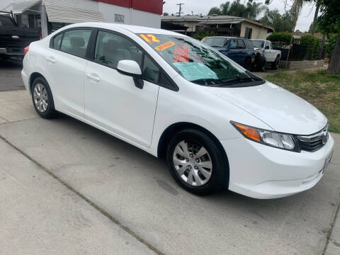2012 Honda Civic for sale at 3K Auto in Escondido CA