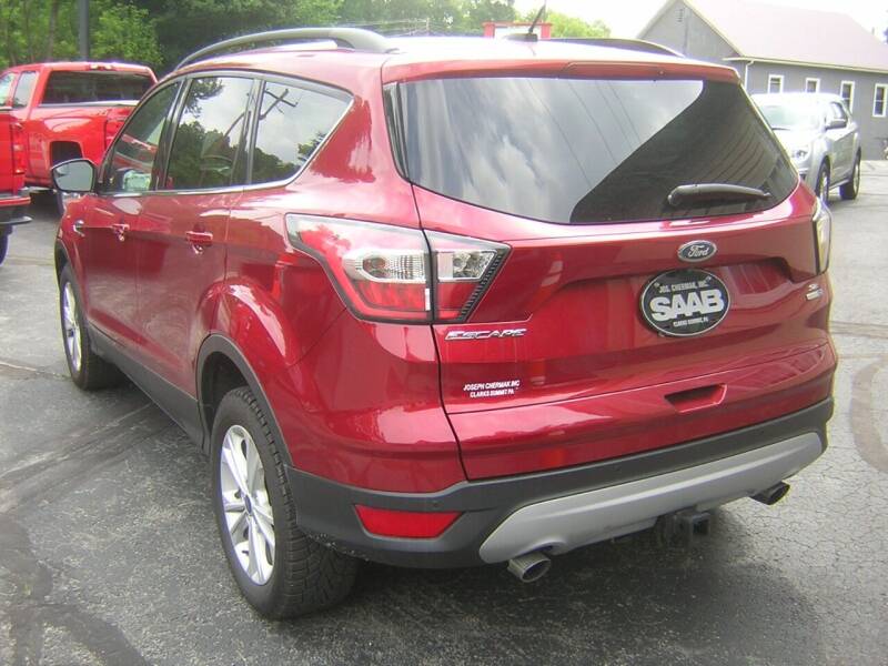 2017 Ford Escape for sale at Joseph Chermak Inc in Clarks Summit PA
