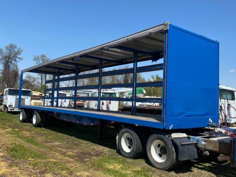 1999 Nu Van Curtain Trailer for sale at Fat Daddy's Truck Sales in Goldsboro NC