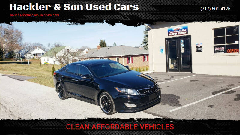 2012 Kia Optima for sale at Hackler & Son Used Cars in Red Lion PA