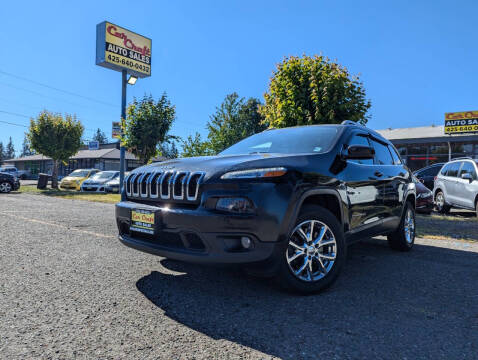 2014 Jeep Cherokee for sale at Car Craft Auto Sales in Lynnwood WA