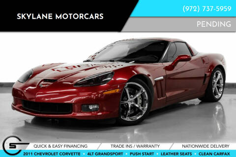 2011 Chevrolet Corvette for sale at Skylane Motorcars in Carrollton TX