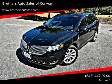 2015 Lincoln MKT for sale at Brothers Auto Sales of Conway in Conway SC