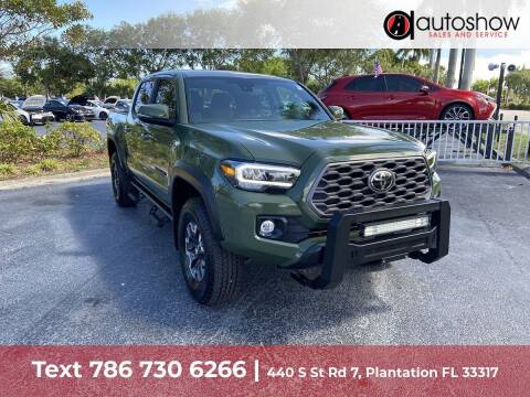 2021 Toyota Tacoma for sale at AUTOSHOW SALES & SERVICE in Plantation FL