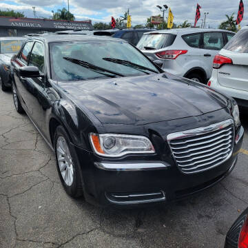 2014 Chrysler 300 for sale at America Auto Wholesale Inc in Miami FL
