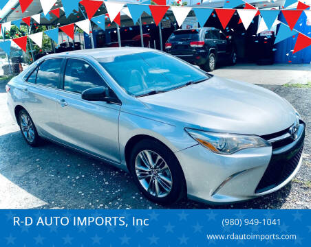 2017 Toyota Camry for sale at R-D AUTO IMPORTS, Inc in Charlotte NC