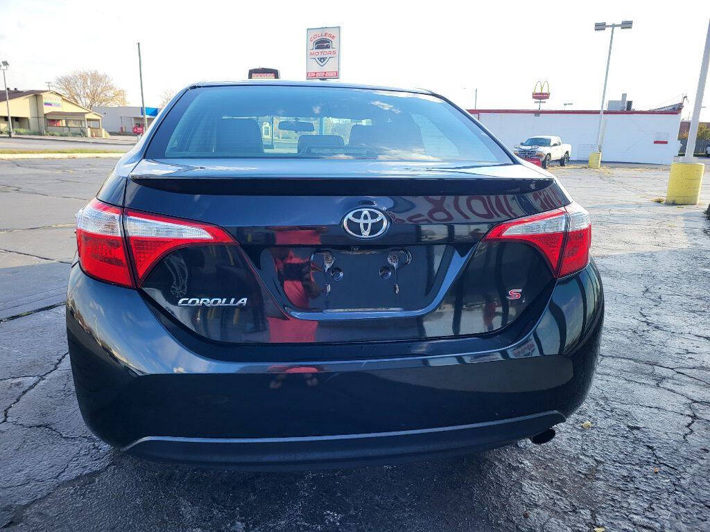 2015 Toyota Corolla for sale at COLLEGE MOTORS LLC in South Bend, IN