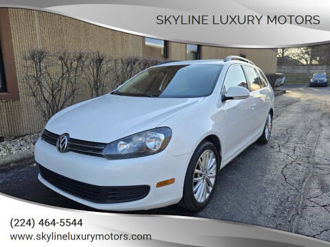 2012 Volkswagen Jetta for sale at Skyline Luxury Motors in Buffalo Grove IL