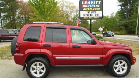 2005 Jeep Liberty for sale at Leavitt Brothers Auto in Hooksett NH