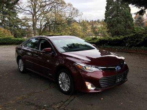 2015 Toyota Avalon Hybrid for sale at First Union Auto in Seattle WA