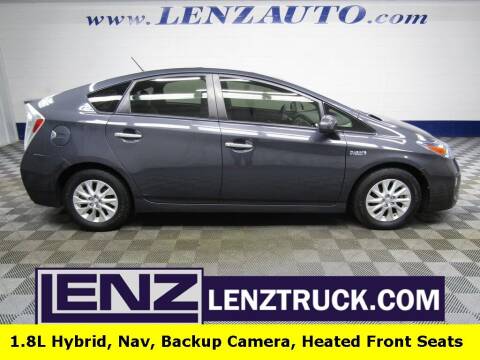 2015 Toyota Prius Plug-in Hybrid for sale at LENZ TRUCK CENTER in Fond Du Lac WI