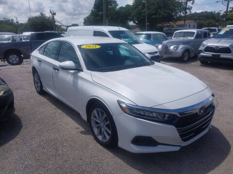 2021 Honda Accord for sale at P S AUTO ENTERPRISES INC in Miramar FL