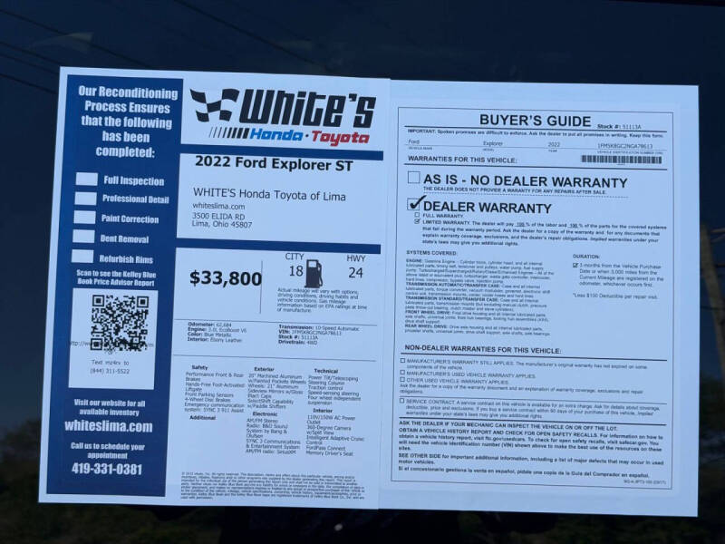 2022 Ford Explorer ST