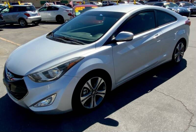 2014 Hyundai Elantra Coupe for sale at Charlie Cheap Car in Las Vegas NV