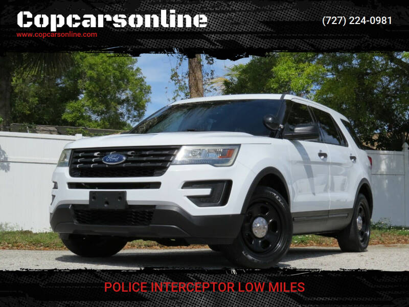 2016 Ford Explorer for sale at Copcarsonline in Thonotosassa FL