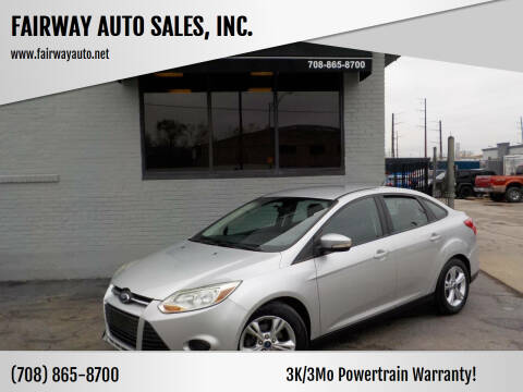 2014 Ford Focus for sale at FAIRWAY AUTO SALES, INC. in Melrose Park IL