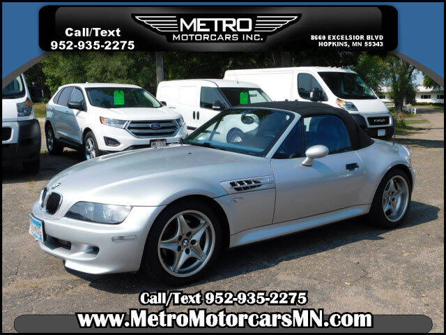 2000 BMW Z3 for sale at Metro Motorcars Inc in Hopkins MN