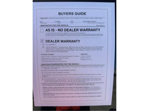 2018 Jeep Compass Latitude