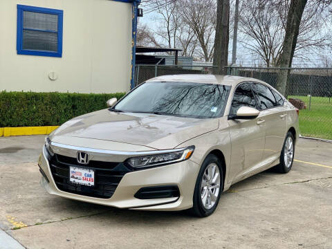 2019 Honda Accord for sale at USA Car Sales in Houston TX