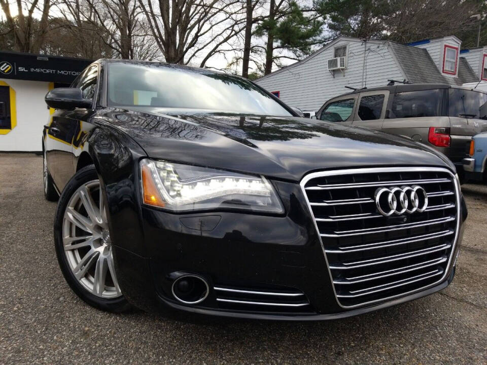 2013 Audi A8 L for sale at SL Import Motors in Newport News, VA