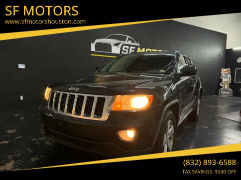 2011 Jeep Grand Cherokee for sale at SF MOTORS in Houston TX