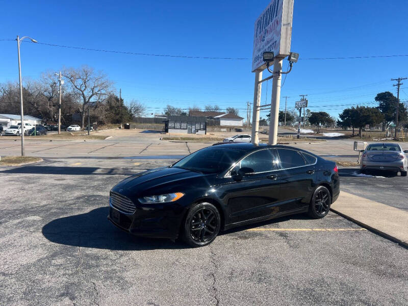 2016 Ford Fusion for sale at Patriot Auto Sales in Lawton OK