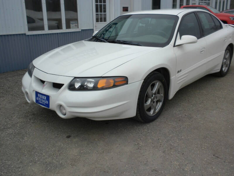 2002 Pontiac Bonneville for sale at Wieser Auto INC in Wahpeton ND