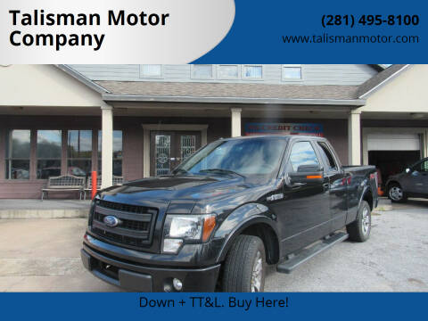 2013 Ford F-150 for sale at Talisman Motor Company in Houston TX