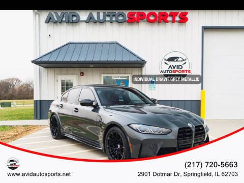 2022 BMW M3 for sale at AVID AUTOSPORTS in Springfield IL