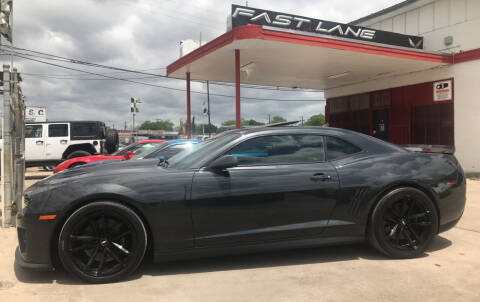 2012 Chevrolet Camaro for sale at FAST LANE AUTO SALES in San Antonio TX