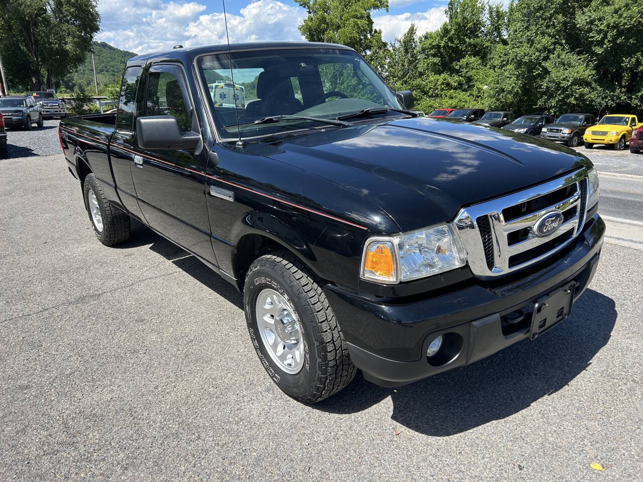 Black 2011 Ford Ranger XLT 4x4 XLT 4dr SuperCab 2