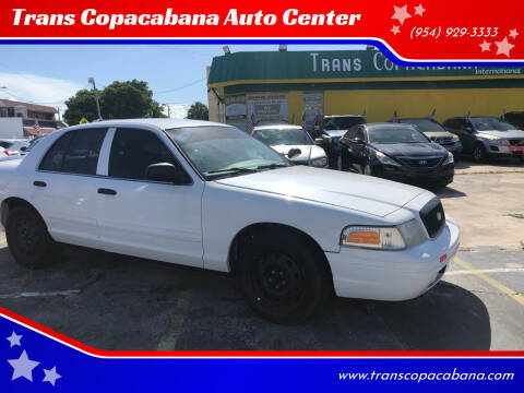 2007 Ford Crown Victoria for sale at Trans Copacabana Auto Center in Hollywood FL