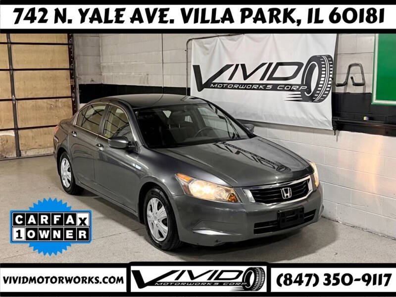2009 Honda Accord for sale at VIVID MOTORWORKS, CORP. in Villa Park IL