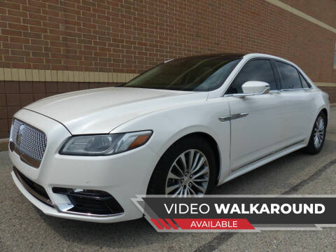 2018 Lincoln Continental for sale at Macomb Automotive Group in New Haven MI