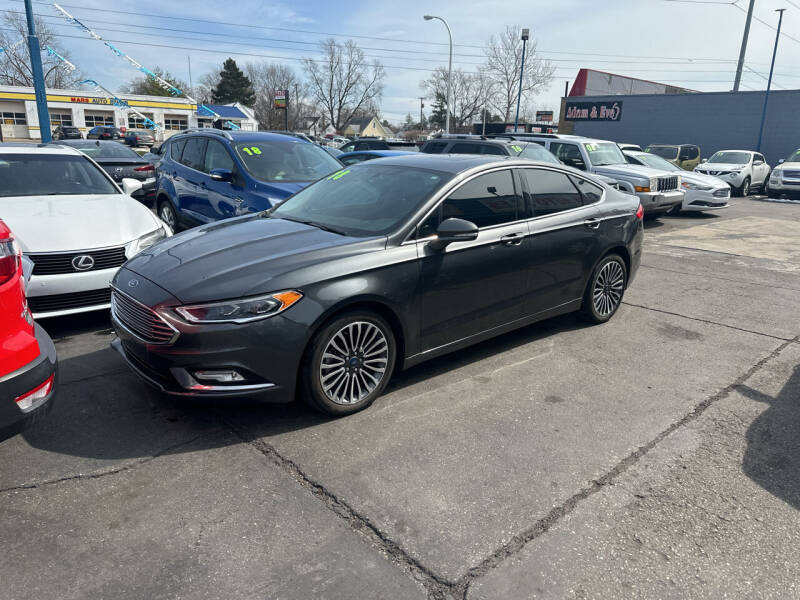 2018 Ford Fusion for sale at Lee's Auto Sales in Garden City MI