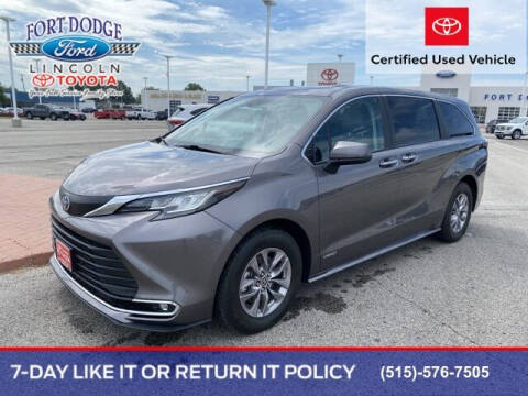 2021 Toyota Sienna for sale at Fort Dodge Ford Lincoln Toyota in Fort Dodge IA