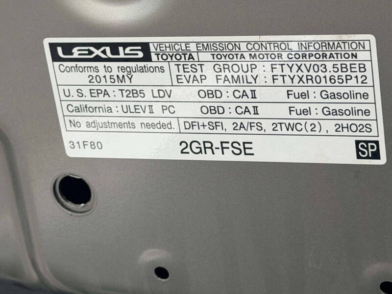 2015 Lexus RC 350